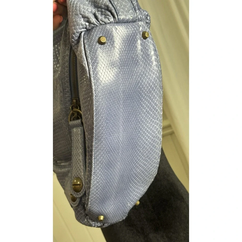 Gerard Darel Midday Hobo Bag Genuine Python Y2K Style Quiet‎ Luxury France Rare